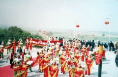 公司鑼鼓隊2005年后土祠慶典表